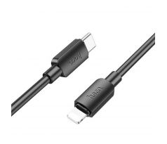 HOCO cable Type C to Lightning PD 2,4A 20W X96 1 m cierny