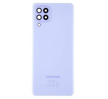 Samsung Galaxy A22 5G - Zadný kryt baterie -  fialový so sklíčkom kamery (náhradný diel)