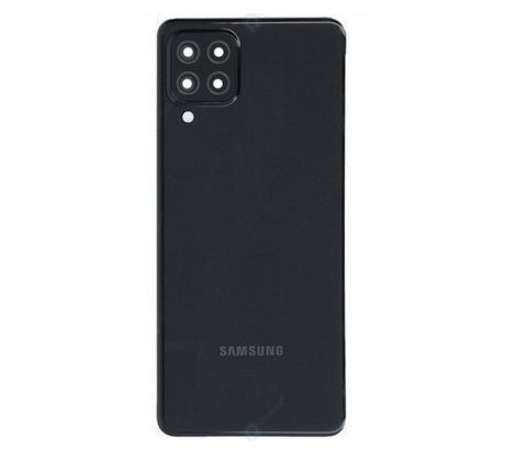 Samsung Galaxy A22 5G - Zadný kryt baterie - čierny so sklíčkom kamery (náhradný diel)