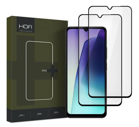 2PACK SET OCHRANNÝCH SKIEL HOFI GLASS PRO+ 2-PACK XIAOMI REDMI 14C / POCO C75 BLACK