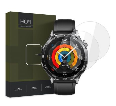 2PACK SET OCHRANNÝCH SKIEL HOFI GLASS PRO+ 2-PACK HUAWEI WATCH GT 5 (46 mm) CLEAR