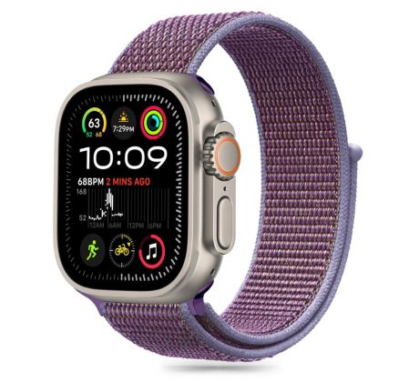 REMIENOK TECH-PROTECT NYLON APPLE WATCH 6 / 7 / 8 / 9 / 10 / SE (40 / 41 / 42 mm) LILAC