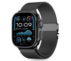 REMIENOK TECH-PROTECT MILANO APPLE WATCH 6 / 7 / 8 / 9 / 10 / SE / ULTRA 1 / 2 (44 / 45 / 46 / 49 mm) BLACK