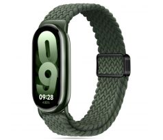 REMIENOK TECH-PROTECT NYLONMAG XIAOMI SMART BAND 8 / 9 / NFC HUNTER GREEN