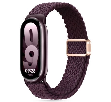 REMIENOK TECH-PROTECT NYLONMAG XIAOMI SMART BAND 8 / 9 / NFC DARK CHERRY