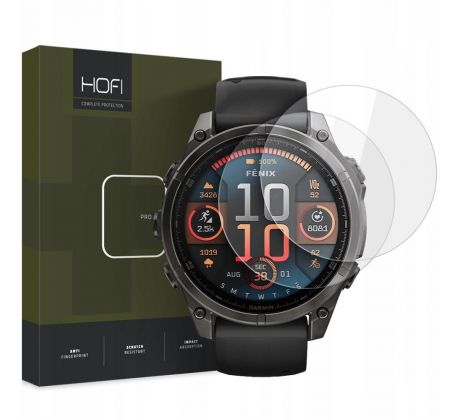 2PACK SET OCHRANNÝCH SKIEL HOFI GLASS PRO+ 2-PACK GARMIN FENIX 8 (51 mm) CLEAR