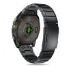 REMIENOK TECH-PROTECT STEELBAND GARMIN FENIX 5 / 6 / 6 PRO / 7 / 8 (47 mm) / E BLACK