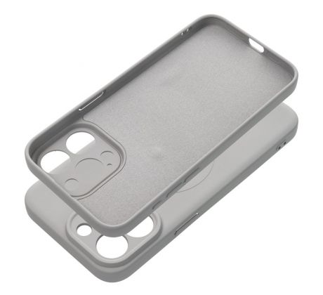 SILICONE MAG COVER  s MagSafe  iPhone 16 Pro titanium