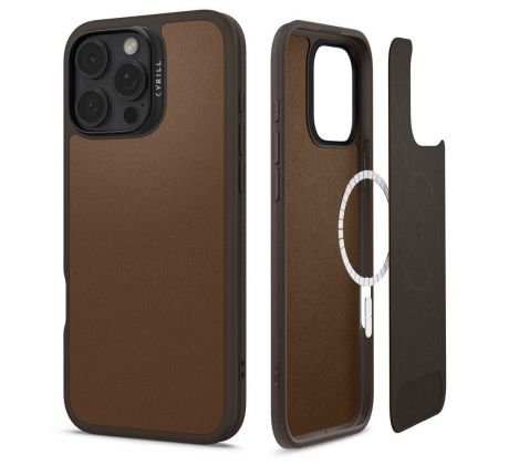 KRYT SPIGEN CYRILL KAJUK MAG MAGSAFE iPhone 16 Pro Max SADDLE BROWN