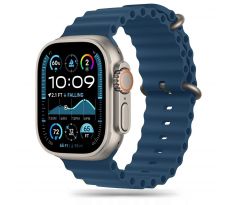 REMIENOK TECH-PROTECT ICONBAND PRO APPLE WATCH 6 / 7 / 8 / 9 / 10 / SE / ULTRA 1 / 2 (44 / 45 / 46 / 49 mm) ABYSS BLUE