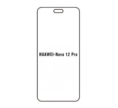 Hydrogel - matná ochranná fólia - Huawei Nova 12 Pro