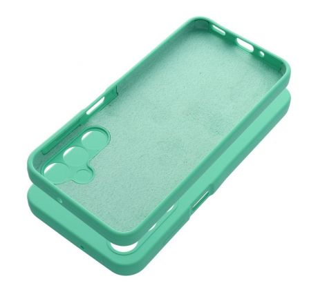 Case SILICONE 2mm  Samsung Galaxy A16 5G / A16 4G slabomodrý tyrkysový mentolový