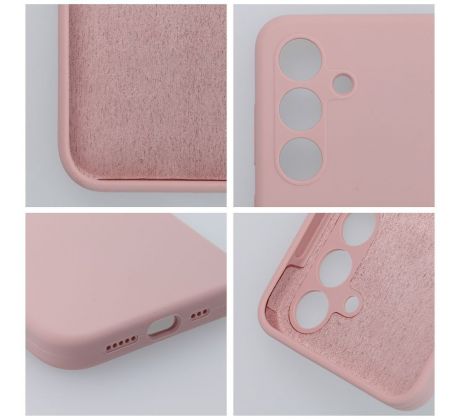 Case SILICONE 2mm  Xiaomi Redmi 13 4G sand ružový