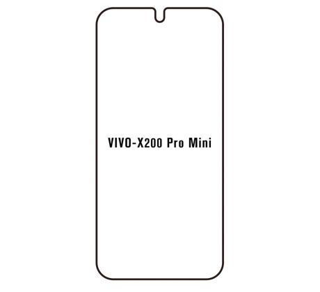 UV Hydrogel s UV lampou - ochranná fólia - Vivo X200 Pro Mini