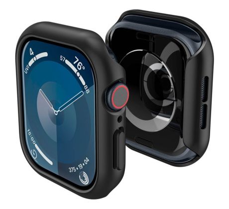 KRYT SPIGEN THIN FIT APPLE WATCH 10 (46 mm) BLACK