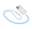 UNIVERZÁLNA ŠNÚRKA NA TELEFÓN POD KRYT / POPRUH TECH-PROTECT C7S ROPE CROSSBODY STRAP BABY BLUE/GOLD