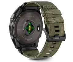 REMIENOK TECH-PROTECT NYLON CLASSIC GARMIN FENIX 5X / 5X Plus / 6X / 6X PRO / 7X / 8 (51 mm) OLIVE GREEN