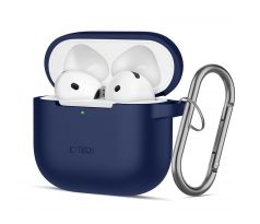 KRYT TECH-PROTECT SILICONE HOOK APPLE AirPODS 4 NAVY BLUE