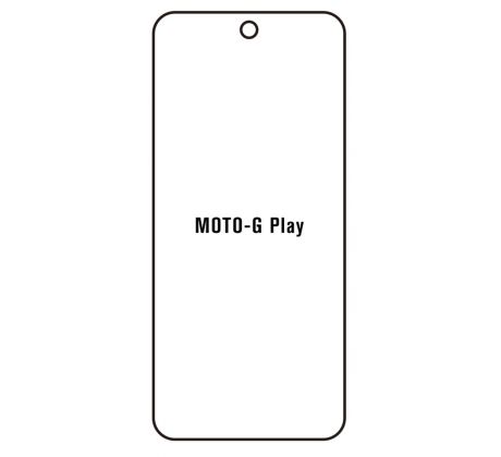 UV Hydrogel s UV lampou - ochranná fólia - Motorola Moto G Play 2025