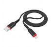 HOCO cable USB A to Lightning 2,4A X59 3 m cierny