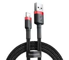 BASEUS cable USB to Apple Lightning 8-pin 2,4A Cafule CALKLF-A19 0,5m cervený-cierny