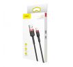 BASEUS cable USB A to Lightning 2,4A Cafule CALKLF-B19 1 m cierny cervený