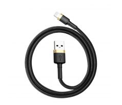 BASEUS cable USB A to Lightning 2,4A Cafule CALKLF-BV1 1 m cierny  zlatý