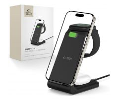 BEZDRÔTOVÁ NABÍJAČKA TECH-PROTECT QI15W-A36 3IN1 WIRELESS CHARGER FOR APPLE BLACK