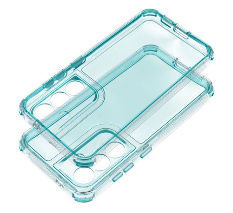 MATRIX CLEAR Case  Samsung Galaxy S25 Plus slabomodrý tyrkysový mentolový