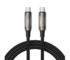 KÁBEL TECH-PROTECT UB10T ULTRABOOST TYPE-C CABLE PD240W/QC4.0 200CM BLACK