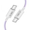 KÁBEL TECH-PROTECT ULTRABOOST LITE TYPE-C CABLE PD60W/3A 100CM MAUVE