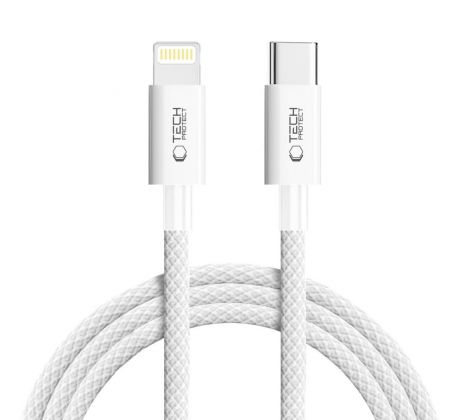 KÁBEL TECH-PROTECT ULTRABOOST LITE LIGHTNING CABLE PD27W/3A 200CM COOL GREY