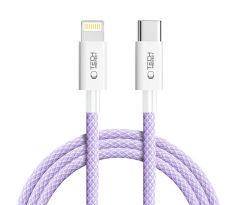 KÁBEL TECH-PROTECT ULTRABOOST LITE LIGHTNING CABLE PD27W/3A 200CM MAUVE