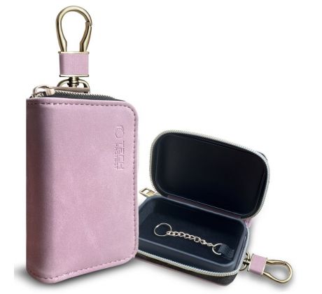 OCHRANA KĽÚČOV/PÚZDRO TECH-PROTECT KLR300 POUCH KEYLESS RFID SIGNAL BLOCKER CASE BABY PINK