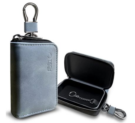 OCHRANA KĽÚČOV/PÚZDRO TECH-PROTECT KLR300 POUCH KEYLESS RFID SIGNAL BLOCKER CASE CRAYON GREY