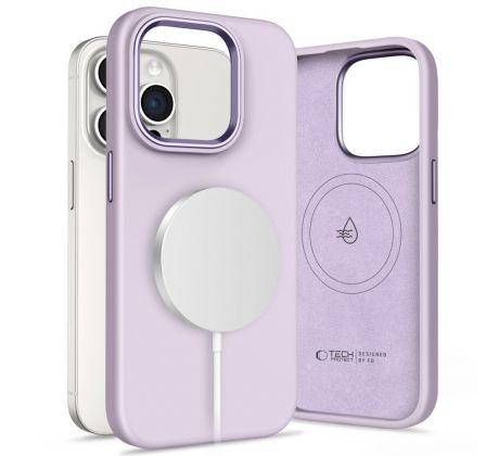 KRYT TECH-PROTECT SILICONE PURE MAGSAFE iPhone 15 Pro MAUVE