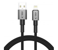 KÁBEL TECH-PROTECT ULTRABOOST DNA LIGHTNING CABLE 15W/2.4A 100CM IRON GREY