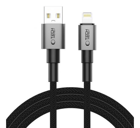 KÁBEL TECH-PROTECT ULTRABOOST DNA LIGHTNING CABLE 15W/2.4A 200CM IRON GREY