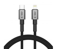 KÁBEL TECH-PROTECT ULTRABOOST DNA LIGHTNING CABLE PD27W/3A 100CM IRON GREY