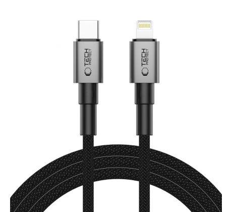 KÁBEL TECH-PROTECT ULTRABOOST DNA LIGHTNING CABLE PD27W/3A 200CM IRON GREY