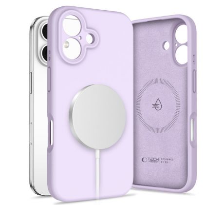 KRYT TECH-PROTECT LIQUID SILICONE MAGSAFE iPhone 16 MAUVE