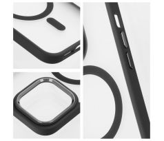 MATTE MAG COVER  s MagSafe  Samsung Galaxy S25 cierny