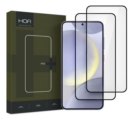 2PACK SET OCHRANNÝCH SKIEL HOFI GLASS PRO+ 2-PACK SAMSUNG GALAXY S25 BLACK