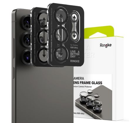 RINGKE CAMERA FRAME PROTECTOR 2-PACK SAMSUNG GALAXY S25 ULTRA BLACK