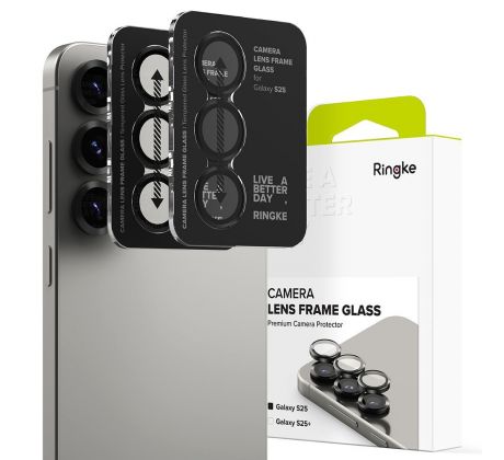 RINGKE CAMERA FRAME PROTECTOR 2-PACK SAMSUNG GALAXY S25 BLACK