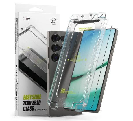 2PACK SET OCHRANNÝCH SKIEL RINGKE EASY SLIDE 2-PACK SAMSUNG GALAXY S25 ULTRA CLEAR