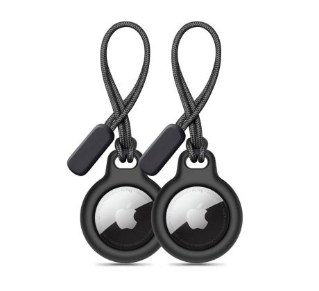 TECH-PROTECT ROUGH CHAIN 2-PACK APPLE AirTAG BLACK