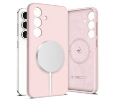 TECH-PROTECT LIQUID SILICONE MAGSAFE SAMSUNG GALAXY S25 PINK PEARL