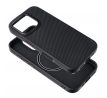 Carbon Elite Mag Cover s MagSafe  iPhone 15 Pro cierny