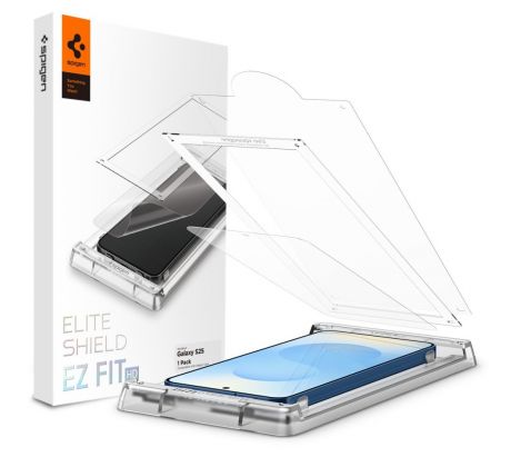 SPIGEN ELITE SHIELD ”EZ FIT” HD SAMSUNG GALAXY S25 CLEAR